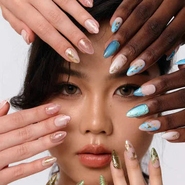 alt="All Kaleid press on nails collection"